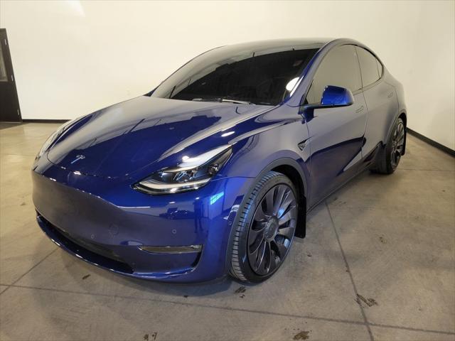 used 2021 Tesla Model Y car, priced at $32,995