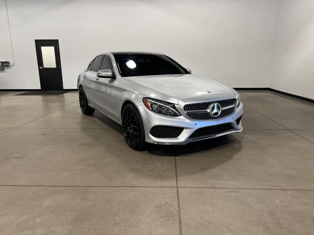 used 2015 Mercedes-Benz C-Class car, priced at $10,995