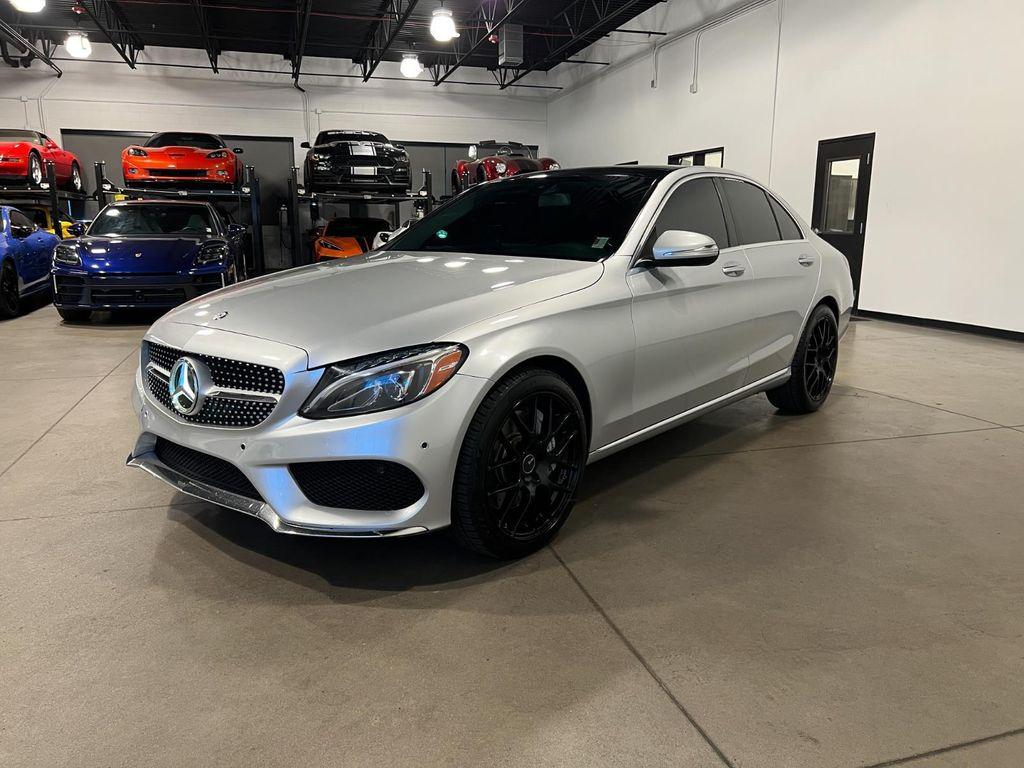 used 2015 Mercedes-Benz C-Class car, priced at $10,995
