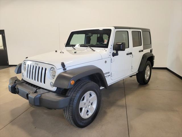 used 2018 Jeep Wrangler JK Unlimited car, priced at $23,995