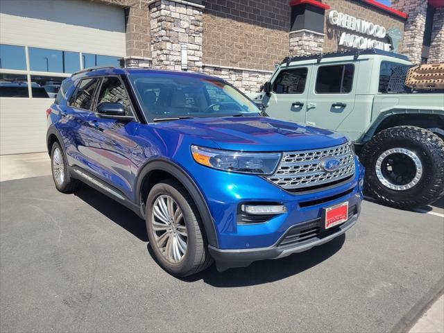 used 2021 Ford Explorer car, priced at $27,599