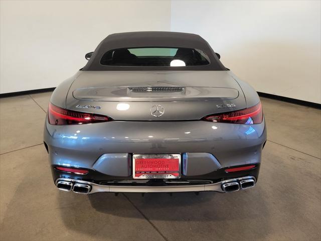 used 2022 Mercedes-Benz AMG SL 55 car, priced at $95,995