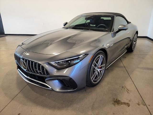 used 2022 Mercedes-Benz AMG SL 55 car, priced at $95,995