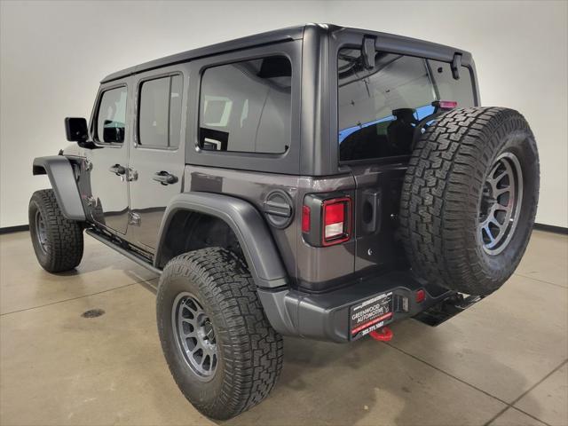used 2020 Jeep Wrangler Unlimited car, priced at $39,599