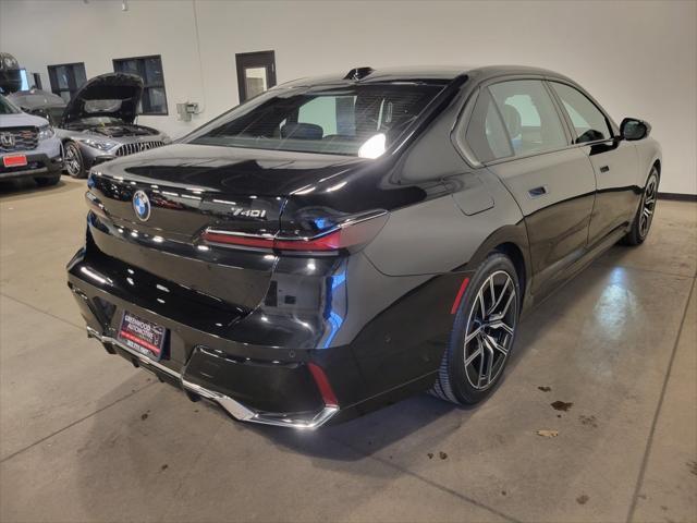 used 2024 BMW 740 car, priced at $74,995