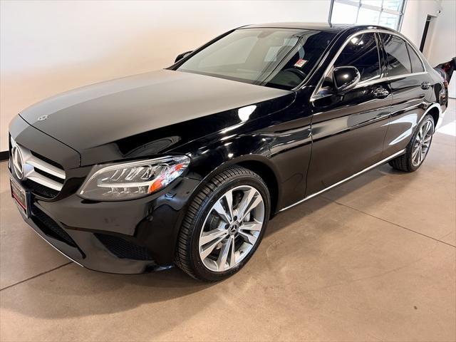 used 2021 Mercedes-Benz C-Class car, priced at $30,799