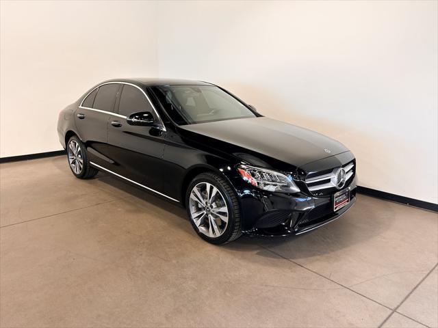 used 2021 Mercedes-Benz C-Class car, priced at $27,599