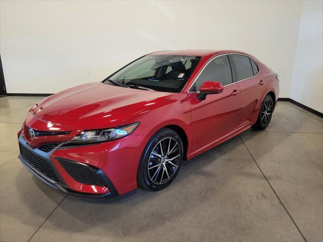 used 2021 Toyota Camry car, priced at $22,599