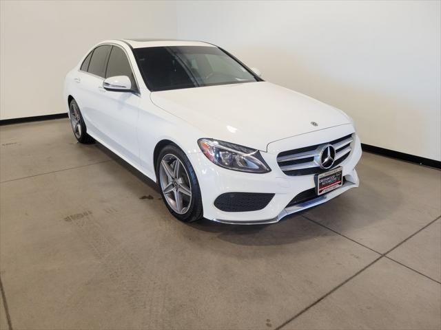 used 2018 Mercedes-Benz C-Class car, priced at $18,599