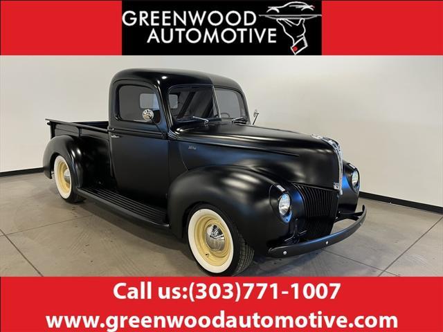 used 1940 Ford Pickup Truck car, priced at $69,995