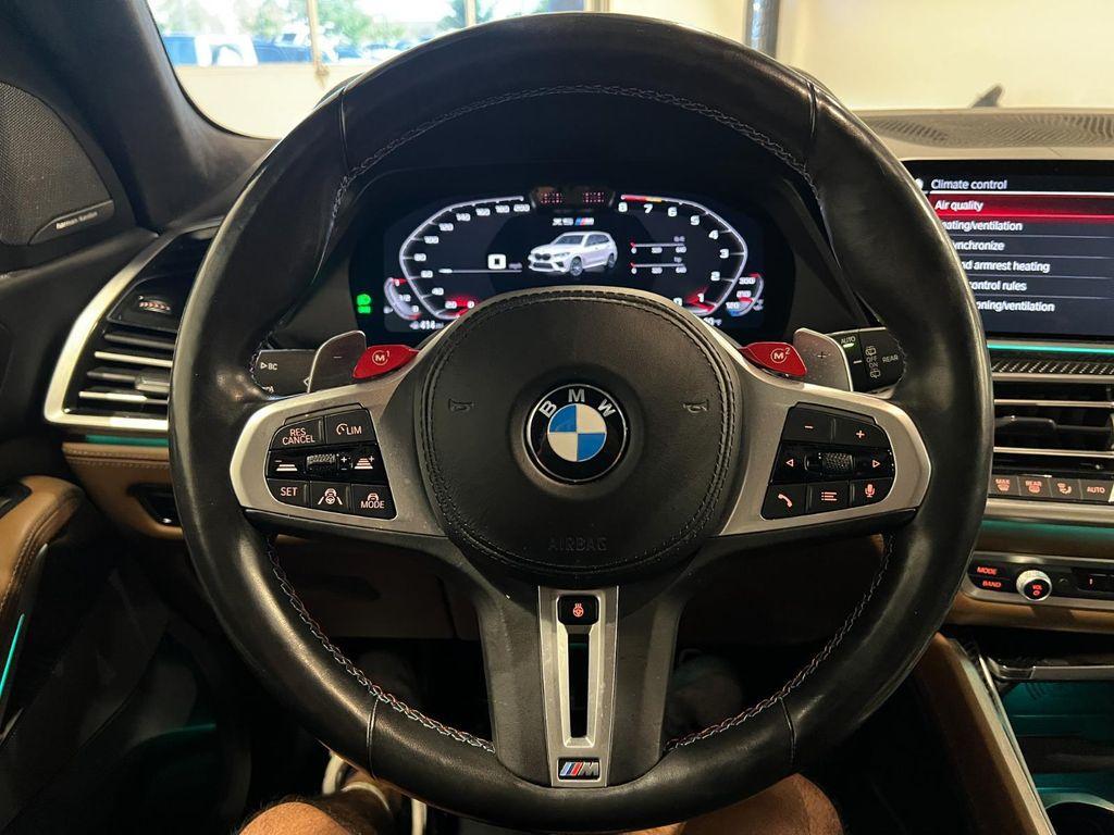 used 2022 BMW X5 M car, priced at $74,995