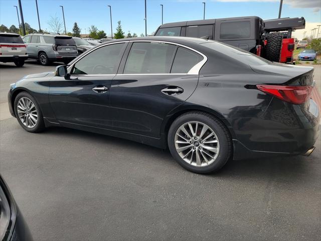 used 2018 INFINITI Q50 car, priced at $16,500