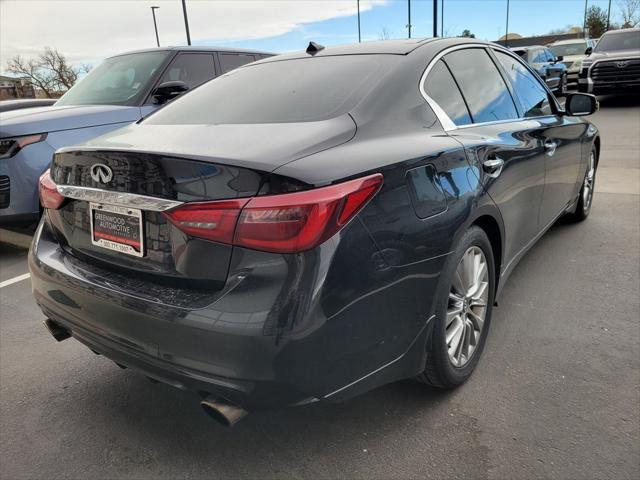 used 2018 INFINITI Q50 car, priced at $16,500