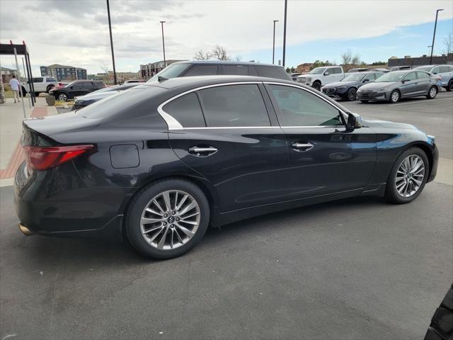 used 2018 INFINITI Q50 car, priced at $16,500
