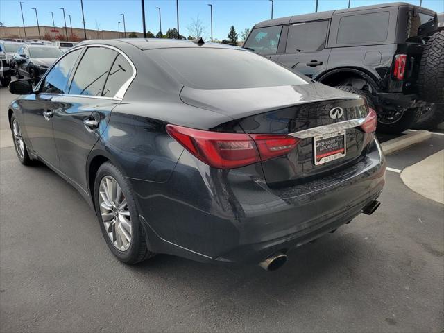 used 2018 INFINITI Q50 car, priced at $16,500