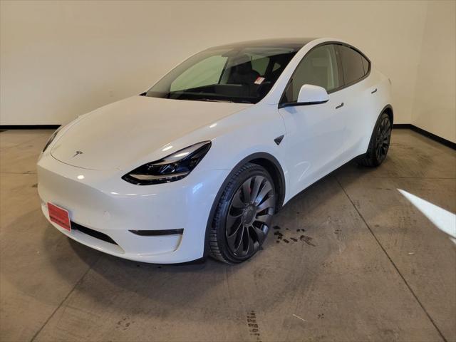 used 2022 Tesla Model Y car, priced at $33,995