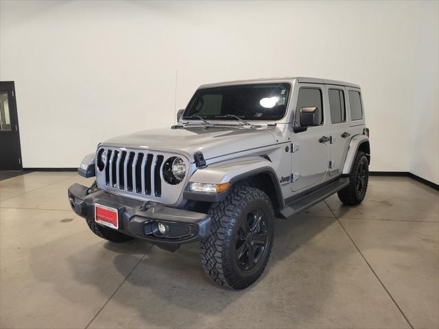 used 2020 Jeep Wrangler Unlimited car, priced at $35,599