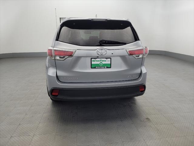 used 2016 Toyota Highlander car, priced at $22,295