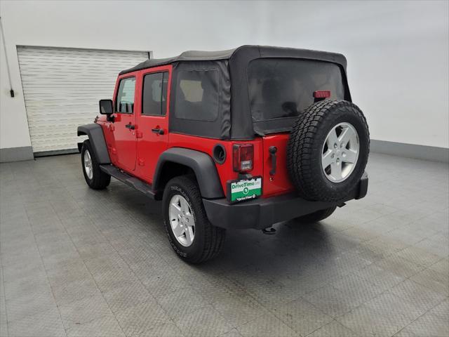 used 2015 Jeep Wrangler Unlimited car, priced at $24,895