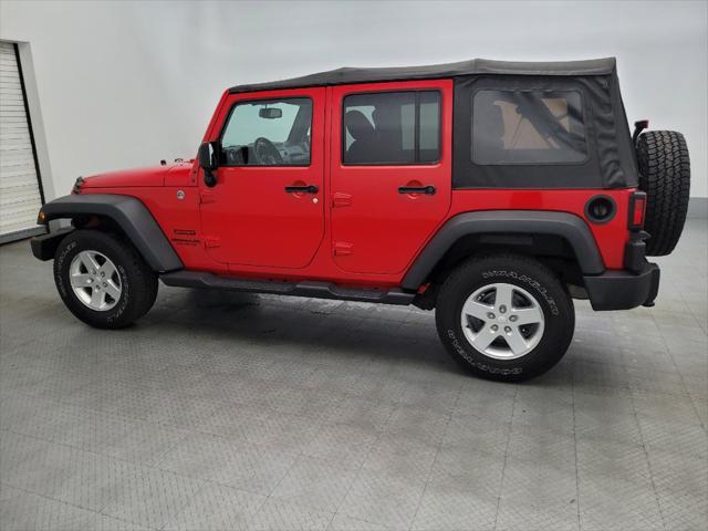 used 2015 Jeep Wrangler Unlimited car, priced at $24,895