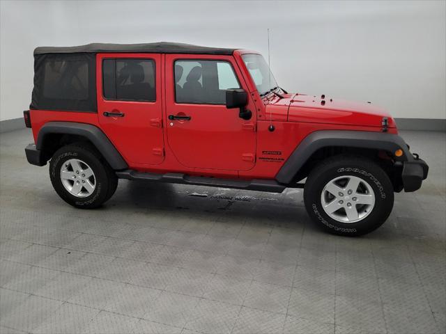 used 2015 Jeep Wrangler Unlimited car, priced at $24,895