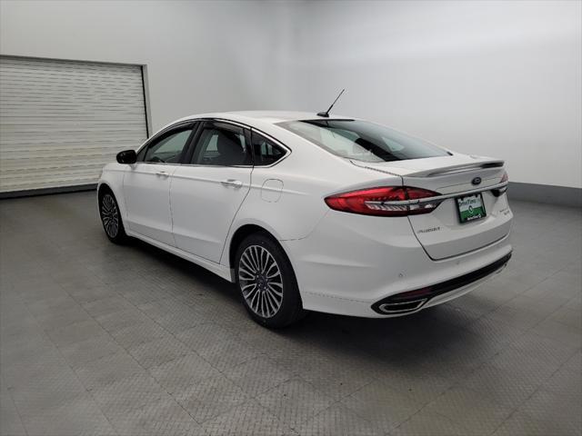 used 2018 Ford Fusion car, priced at $21,095