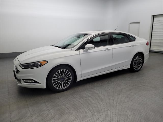 used 2018 Ford Fusion car, priced at $21,095