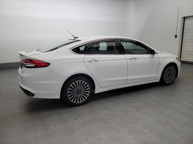 used 2018 Ford Fusion car, priced at $21,095