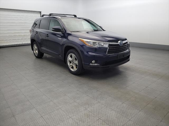 used 2016 Toyota Highlander Hybrid car, priced at $23,395