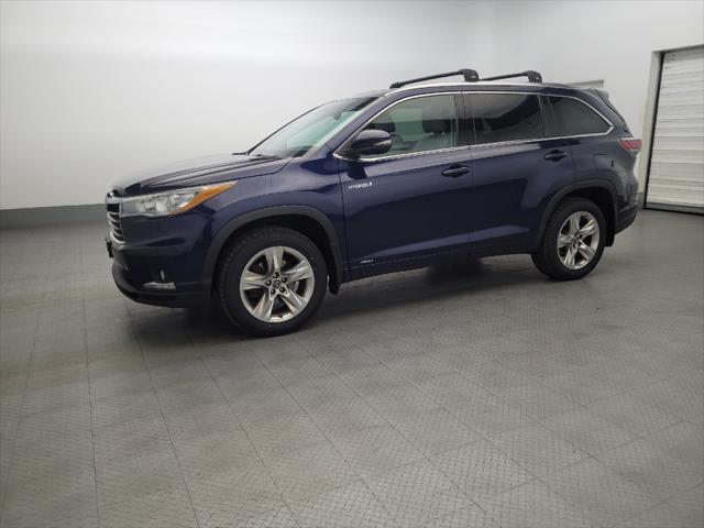 used 2016 Toyota Highlander Hybrid car, priced at $23,395