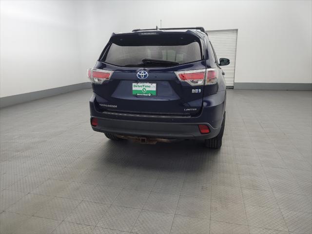 used 2016 Toyota Highlander Hybrid car, priced at $23,395