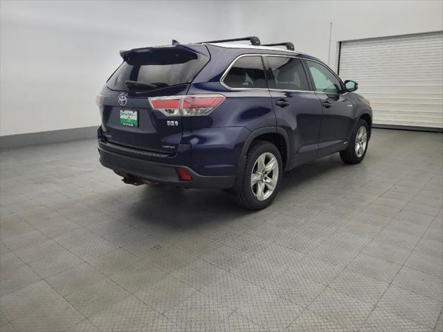 used 2016 Toyota Highlander Hybrid car, priced at $23,395