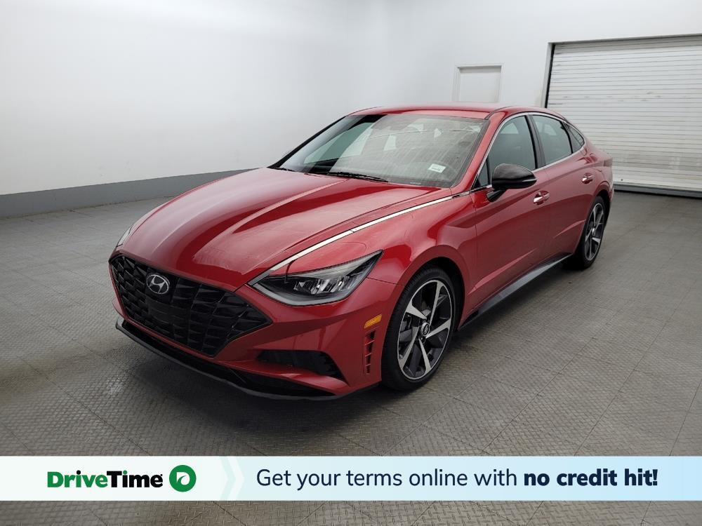 used 2021 Hyundai Sonata car, priced at $18,795