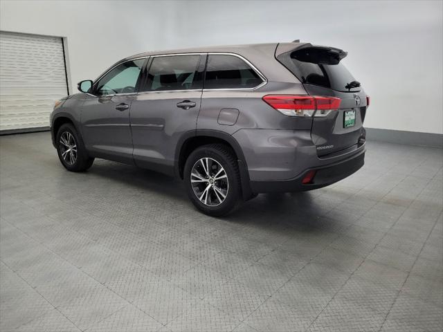 used 2019 Toyota Highlander car, priced at $27,695