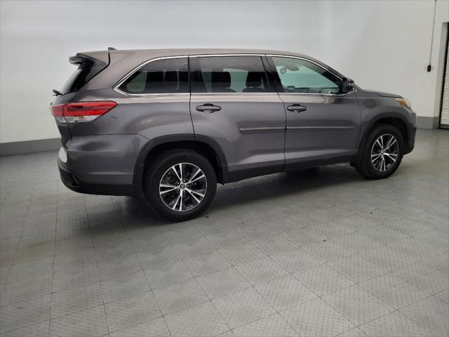 used 2019 Toyota Highlander car, priced at $27,695