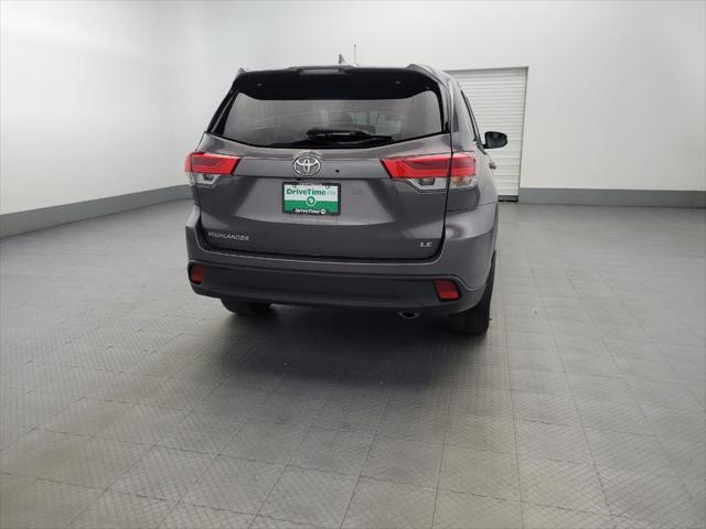 used 2019 Toyota Highlander car, priced at $27,695