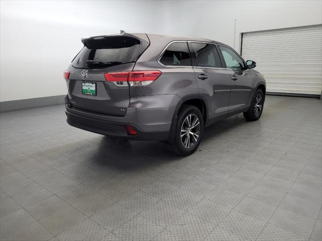 used 2019 Toyota Highlander car, priced at $27,695