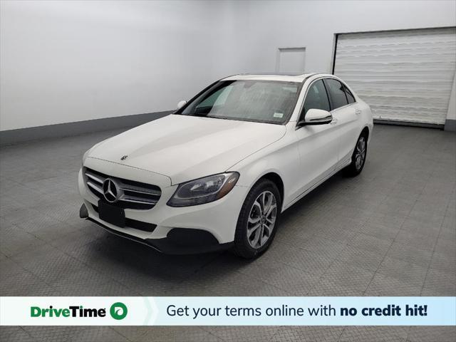 used 2018 Mercedes-Benz C-Class car, priced at $26,295