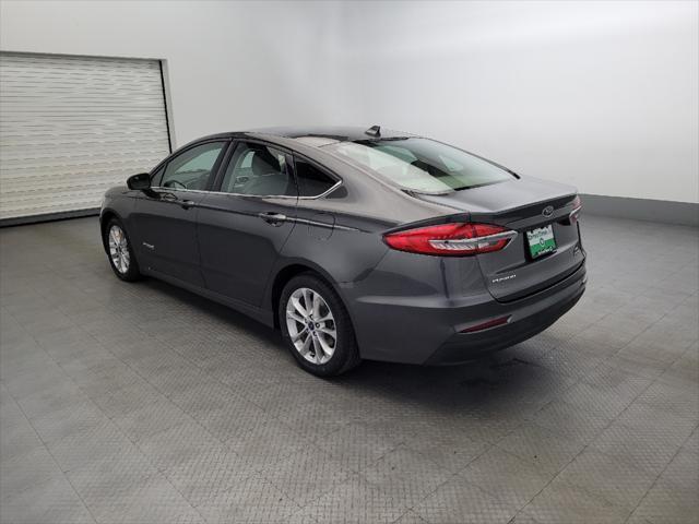 used 2019 Ford Fusion Hybrid car, priced at $17,195