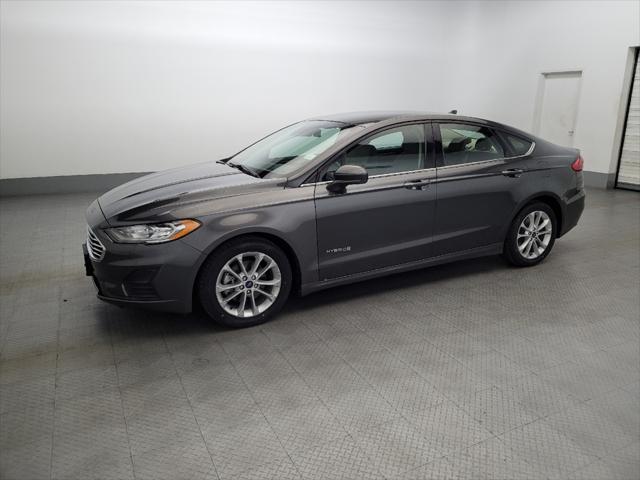 used 2019 Ford Fusion Hybrid car, priced at $17,195