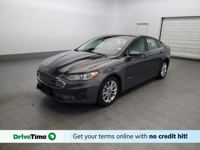 used 2019 Ford Fusion Hybrid car, priced at $17,195