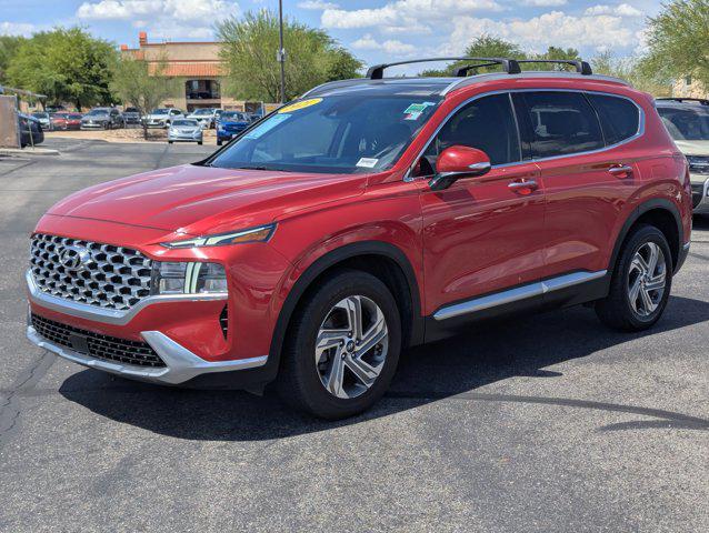used 2021 Hyundai Santa Fe car, priced at $23,999