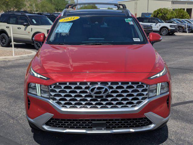 used 2021 Hyundai Santa Fe car, priced at $23,999