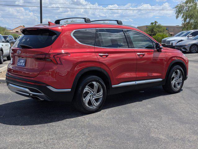used 2021 Hyundai Santa Fe car, priced at $23,999