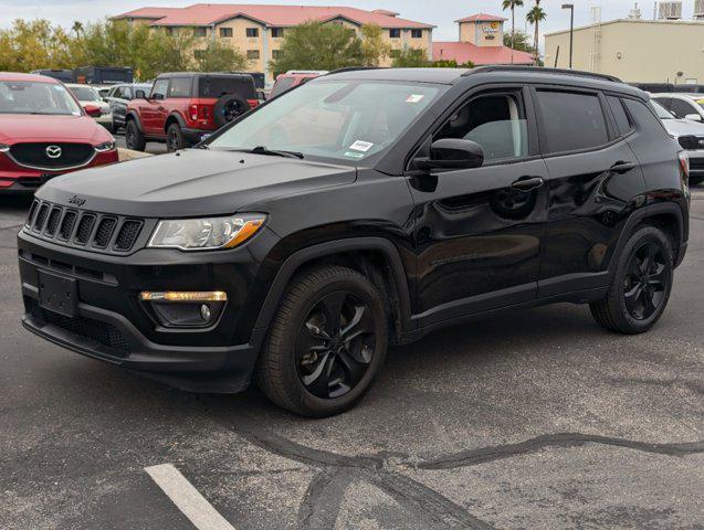 used 2021 Jeep Compass car, priced at $23,999