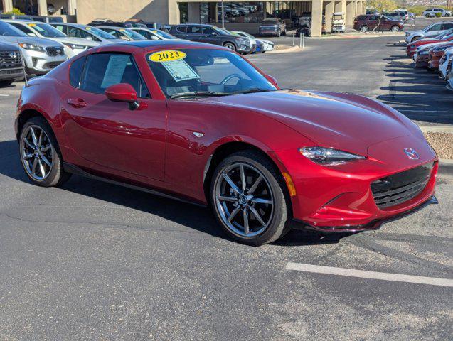 used 2023 Mazda MX-5 Miata RF car, priced at $35,999