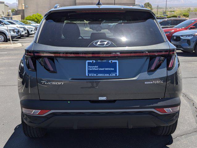 used 2024 Hyundai TUCSON Hybrid car, priced at $38,999