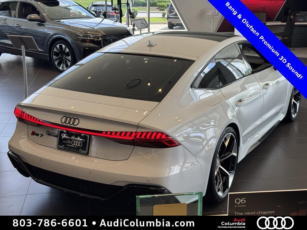 used 2024 Audi RS 7 car, priced at $120,825