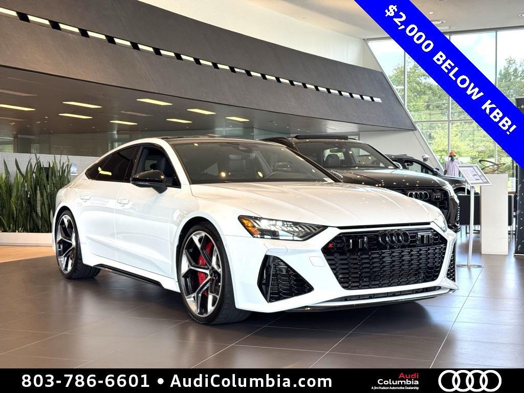 used 2024 Audi RS 7 car, priced at $120,825