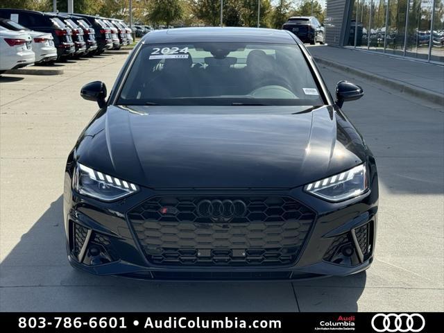 used 2024 Audi S4 car, priced at $49,998